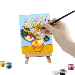 GIRASOLES - PINTURA EN 3D
