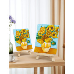 GIRASOLES - PINTURA EN 3D