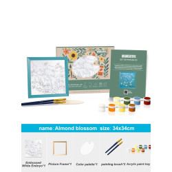 FLOR DE ALBARICOQUE - PINTURA EN 3D