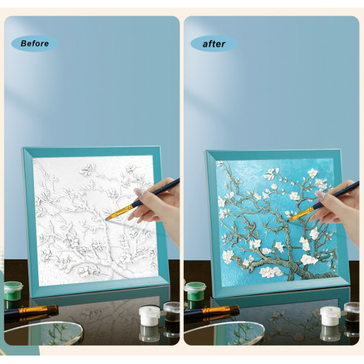 FLOR DE ALBARICOQUE - PINTURA EN 3D