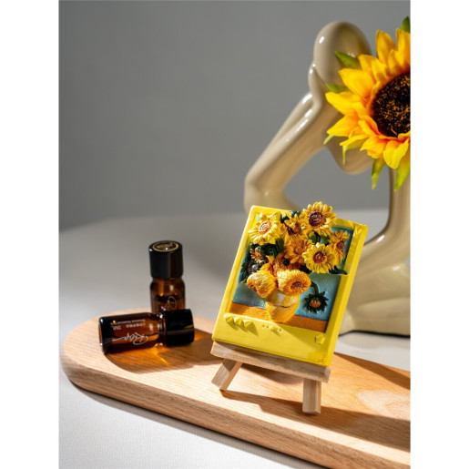 GIRASOLES MAGNETICO - PINTURA EN 3D