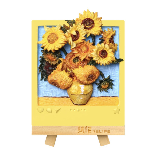 GIRASOLES MAGNETICO - PINTURA EN 3D