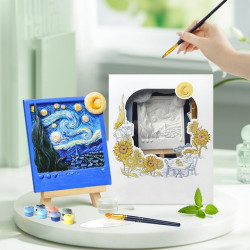 NOCHE ESTRELLADA MAGNETICO - PINTURA EN 3D