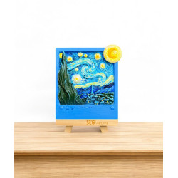 NOCHE ESTRELLADA MAGNETICO - PINTURA EN 3D