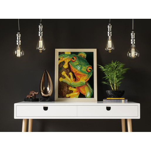 RANA ARBORICOLA VERDE - DIAMOND DOTZ