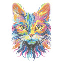 GATO NEON - DIAMOND DOTZ