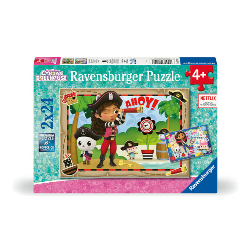 2 X 24 - GABBY'S DOLLHOUSE - RAVENSBURGER