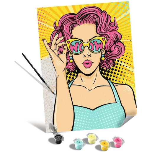 CREART - MUJER DE ROSA - RAVENSBURGER