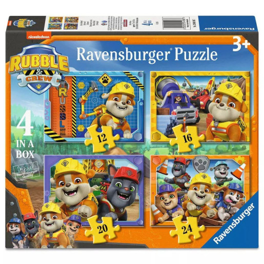 4 IN A BOX - RUBBLE & CREW - RAVENSBURGER