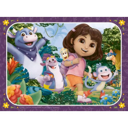 4 IN A BOX - DORA LA EXPLORADORA - RAVENSBURGER
