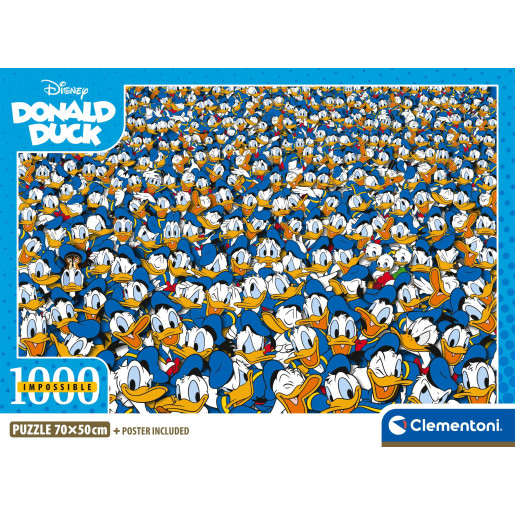 IMPOSIBLE PATO DONALD - COMPACT BOX - CLEMENTONI
