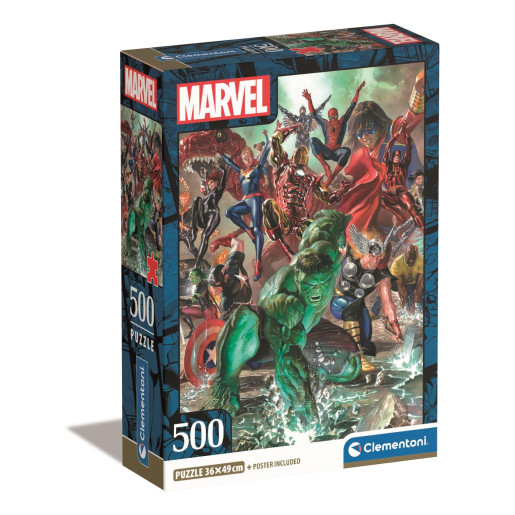 MARVEL - COMPACT BOX - CLEMENTONI