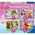 4 IN A BOX - DISNEY PRINCES - RAVENSBURGER
