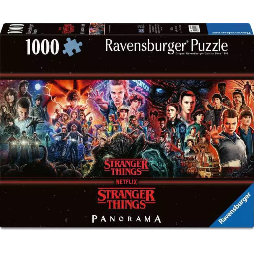 1000 - STRANGER THINGS - PANORAMA - RAVENSBURGER