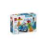 LEGO DUPLO - MOTO DE POLICIA AZUL