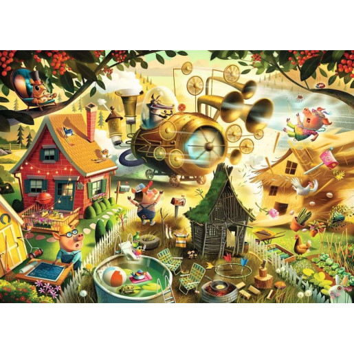 1000 - LOOK OUT LITTLE PIGS - RAVENSBURGER