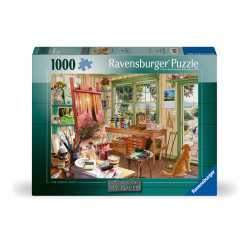 1000 - MI REFUGIO: EL COBERTIZO DEL ARTISTA - RAVENSBURGER