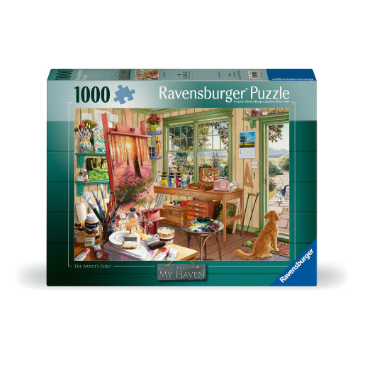 1000 - MI REFUGIO: EL COBERTIZO DEL ARTISTA - RAVENSBURGER