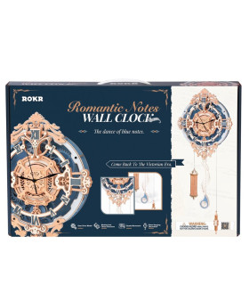 RELOJ DE PARED CON NOTAS MUSICALES - ROKR