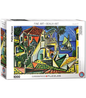 1000 -  Pablo Picasso - Mediterranean Landscape - Eurographics