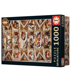 1000 - Capilla Sixtina Miniature - Educa