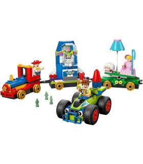 Lego Disney - Tren de celebración de Toy Story y coche RC