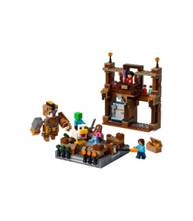 Lego Minecraft el Ring de Combate de la Mansión del Bosque
