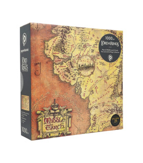 1000 - El Señor de los Anillos - Mapa de la Tierra Media- PAPERBLANKS