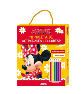 Maleta de Activiadades y Colorear Minnie