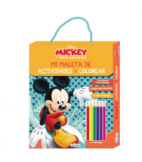 Maleta de Actividades y Colorear Mickey y sus amigos