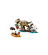 Lego Jurassic World - Huida por el rio y T.Rex a la caza