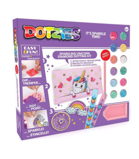 Sparkling Unicorn Activity Set - Diamond Dotz - Madnesstoys