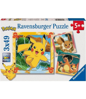3 X 49 - Pokemon - Ravensburger