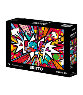500 - Love Pop Dot Burst  - Romero Britto