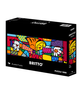 1000 - The Hug - Romero Britto - Panorama