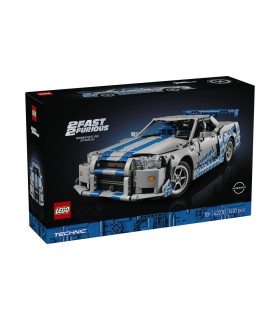 Lego Technic  - Coche Nissan Skyline GT-R (R34) de 2 Fast 2 Furious