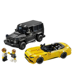 Lego Speed Champions  - Mercedes AMG63 y Mercedes AMG SL 63