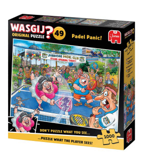1000 - Wasgij Original 49 - Panico en el Padel - JUMBO