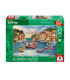 1000 - Thomas Kinkade - Mickey y Minnie en Italia - SCHMIDT