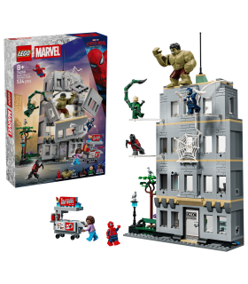 Lego Marvel - Spiderman VS Hulk: Choque épico