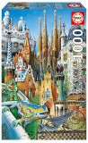 1000 - COLLAGE GAUDI, MINIATURE