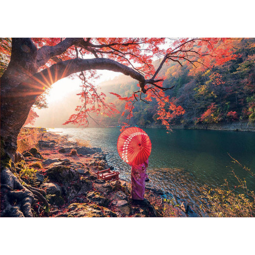 AMANECER EN EL RÍO KATSURA, JAPÓN
