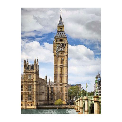 GRACIOSO GATO EN EL BIG BEN
