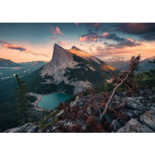 ATARDECER EN LA MONTAÑA